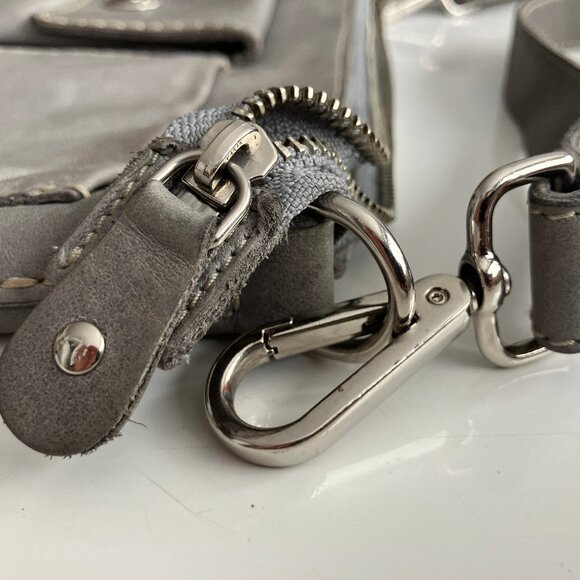 Roots The Villager Tribe Bag Quartz Grey, EUC - Picture 7 of 11